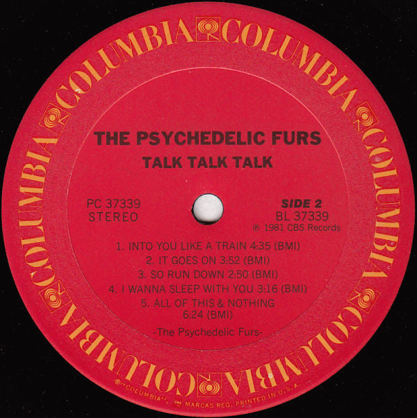Psychedelic Furs, The : Talk Talk Talk (LP,Album,Reissue)