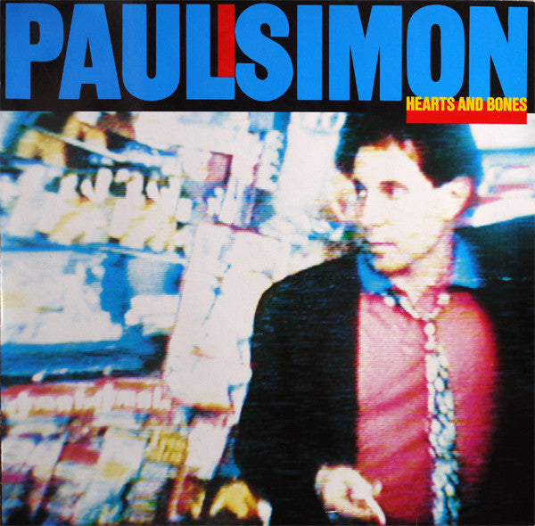 Paul Simon : Hearts And Bones (LP,Album,Stereo)