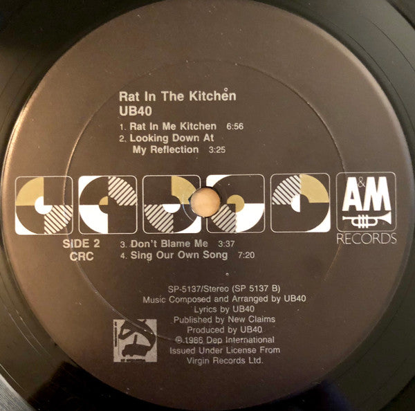 UB40 : Rat In The Kitchen (LP,Club Edition)