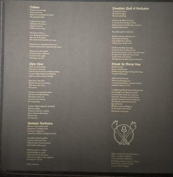 Vilkacis : Beyond The Mortal Gate (LP,Album)
