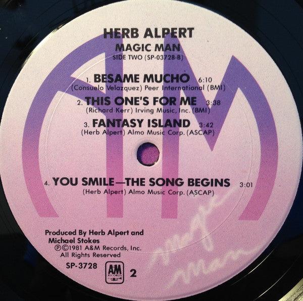 Herb Alpert : Magic Man (LP,Album)