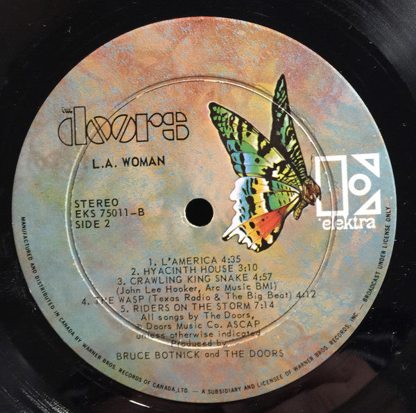 Doors, The : L.A. Woman (LP,Album,Stereo)