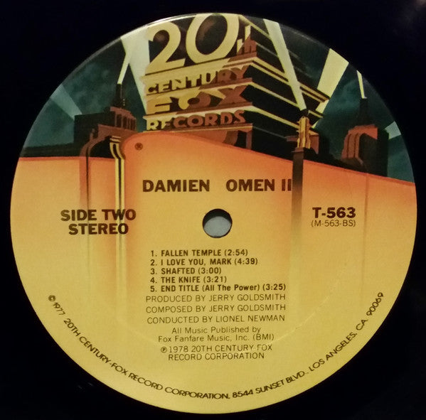 Jerry Goldsmith : Damien Omen II (LP,Album)