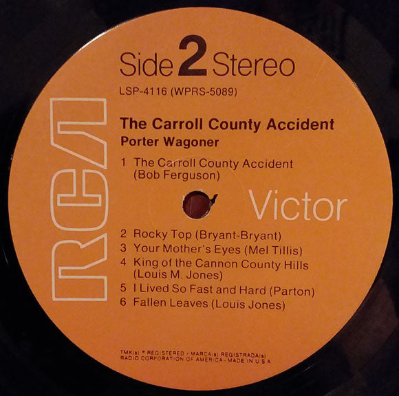 Porter Wagoner : The Carroll County Accident (LP)
