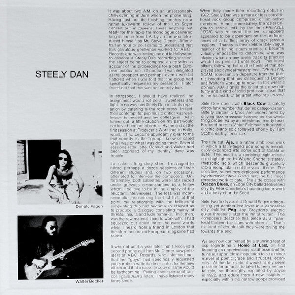 Steely Dan : Aja (LP,Album,Limited Edition,Reissue,Remastered)