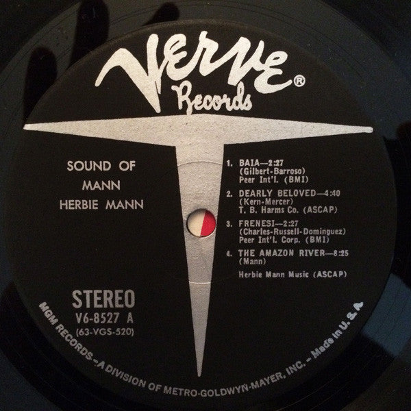 Herbie Mann : Sound Of Mann (LP,Compilation,Stereo)