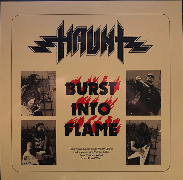 Haunt (7) : Burst Into Flame (LP,Limited Edition)
