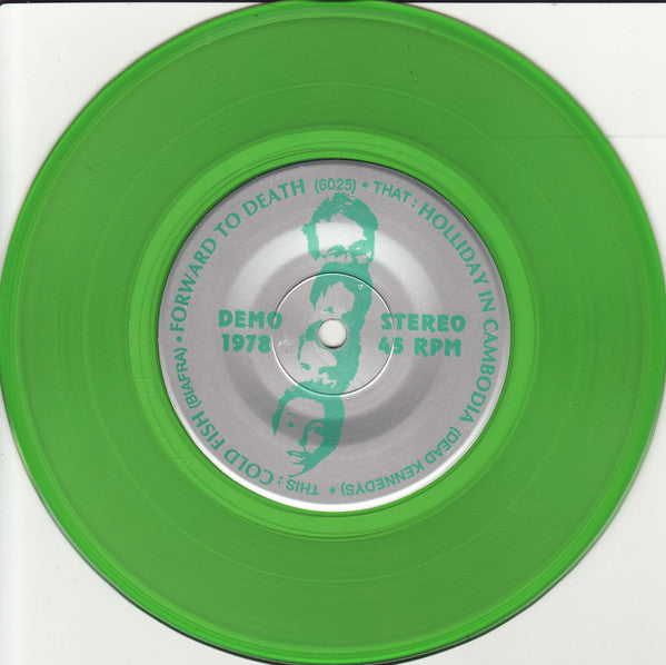 Dead Kennedys : Cold Fish (7",45 RPM,Limited Edition,Numbered,Unofficial Release)
