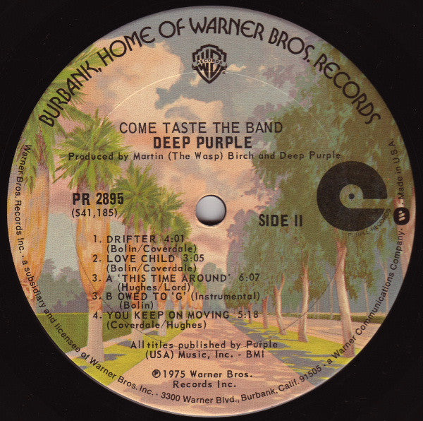 Deep Purple : Come Taste The Band (LP,Album)