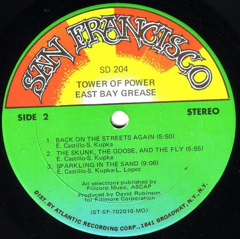 Tower Of Power : East Bay Grease (LP,Album)