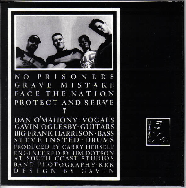 Carry Nation : Face The Nation 1985 • 1989 (7",33 ⅓ RPM)