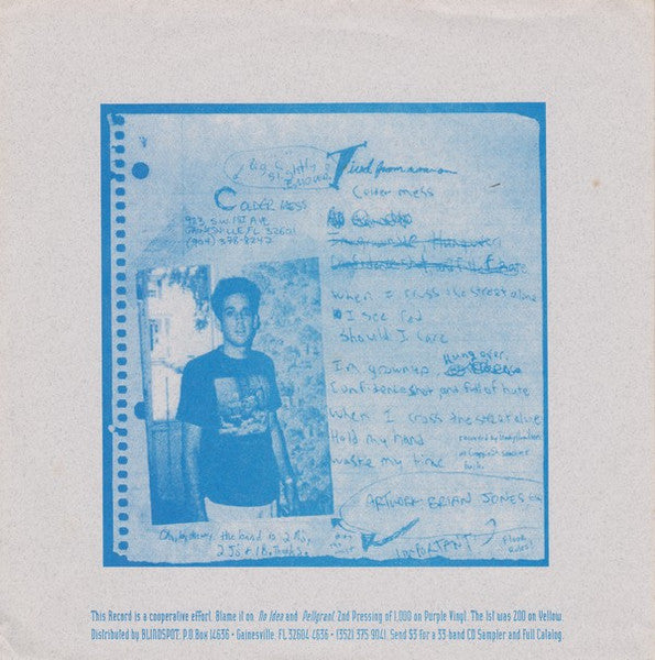 Tired From Now On / Floor (2) : Colder Mess / K-Tel Presents (7",45 RPM,Limited Edition,Repress,White Label)