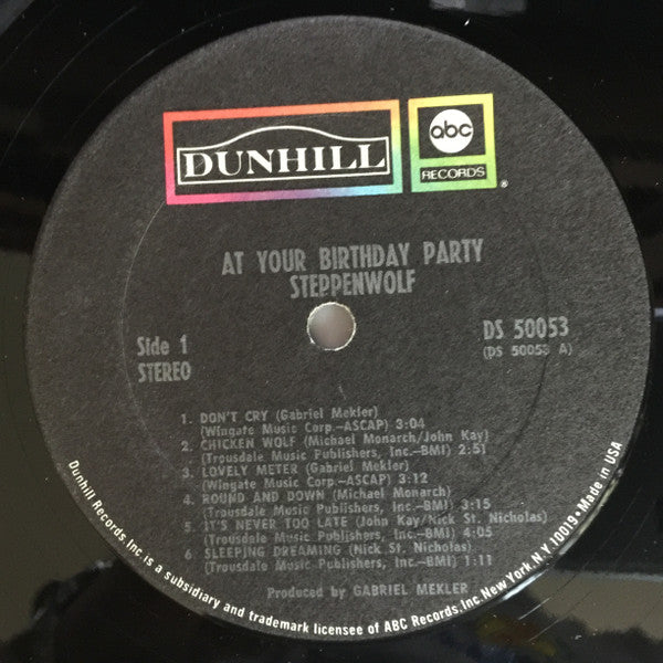 Steppenwolf : At Your Birthday Party (LP,Album)