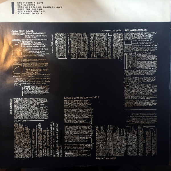 Clash, The : Combat Rock (LP,Album,Stereo)