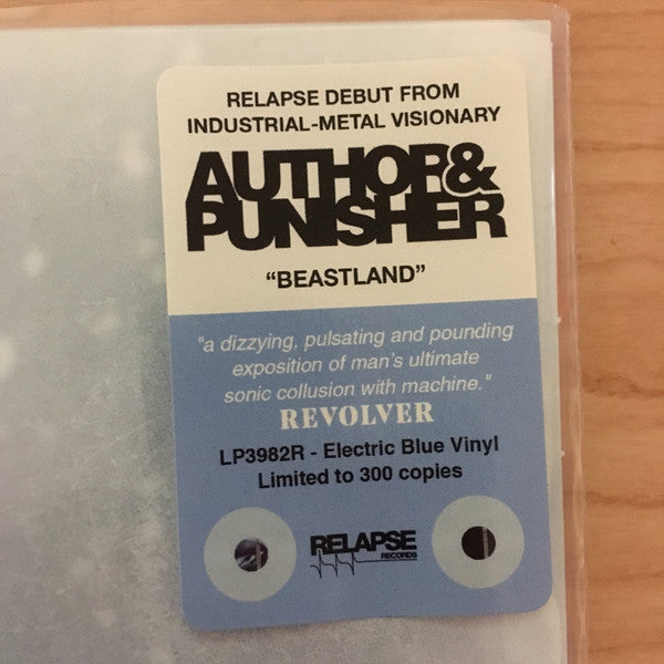 Author & Punisher : Beastland (LP,Album,Limited Edition)