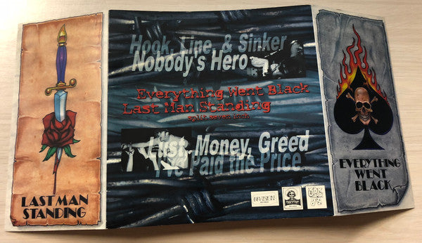 Everything Went Black (3) / Last Man Standing (22) : Split Seven Inch (7",33 ⅓ RPM)