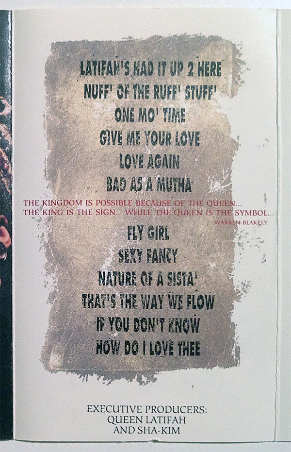 Queen Latifah : Nature Of A Sista' (Album)