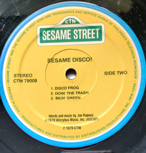 Sesame Street : Sesame Disco! (LP,Album)