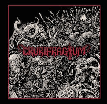 Abysmal Lord / Crurifragium (2) : Abysmal Lord / Crurifragium (7",EP)