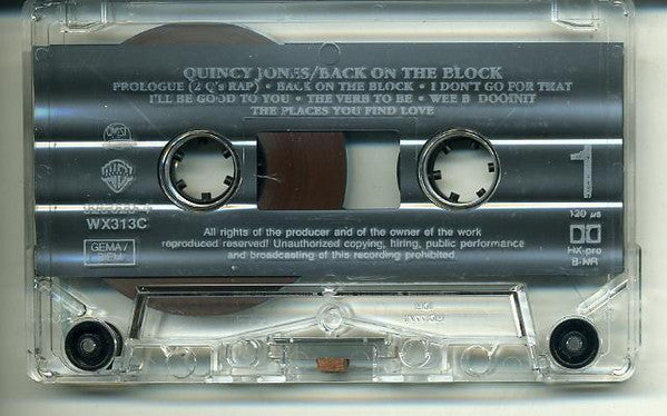 Quincy Jones : Back On The Block (Album)