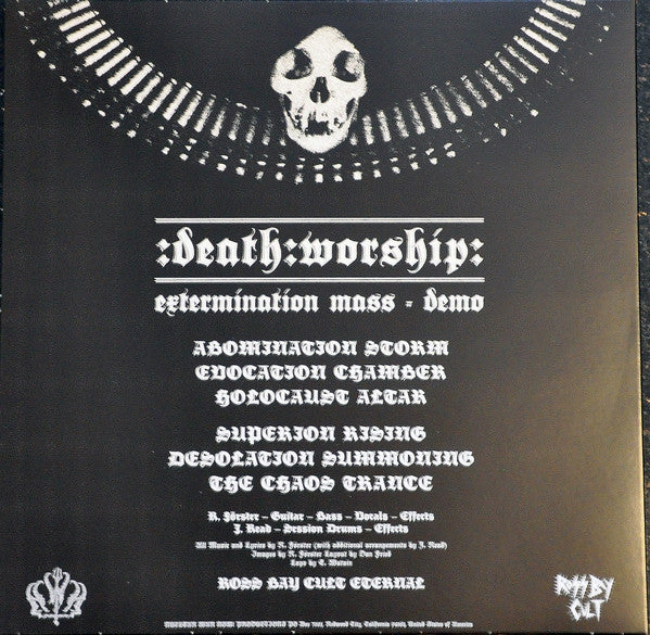 Death Worship (2) : Extermination Mass - Demo (12",45 RPM)
