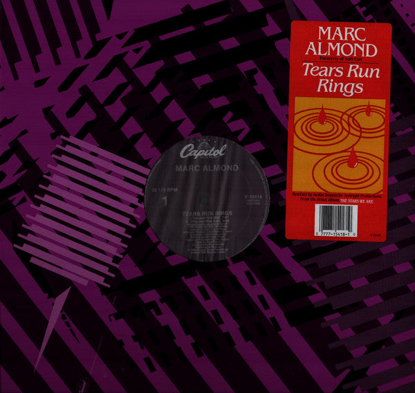 Marc Almond : Tears Run Rings (12",33 ⅓ RPM)