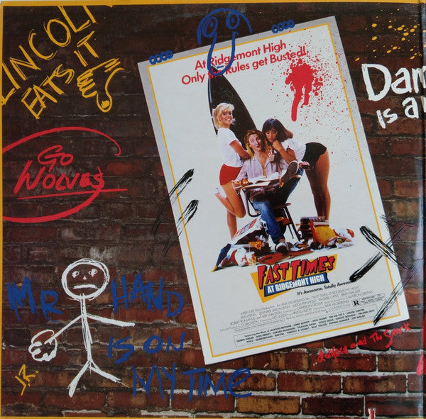 Various : Fast Times At Ridgemont High • Music From The Motion Picture (LP,Album,Compilation,Stereo)
