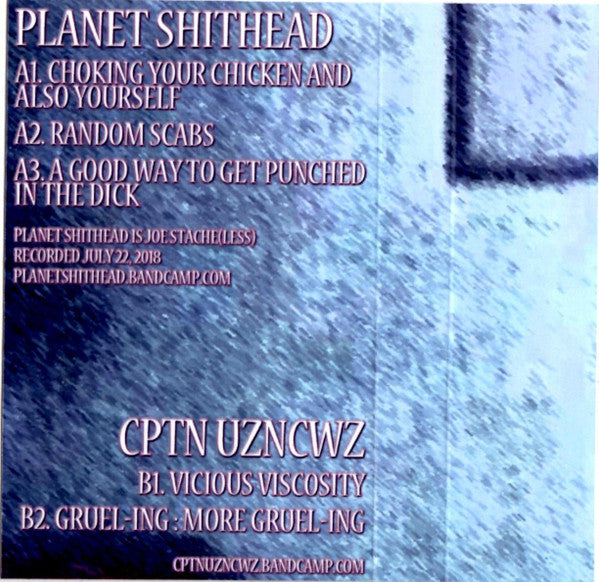 Planet Shithead / CPTN Uzncwz : Planet Shithead / CPTN Uzncwz (Limited Edition,Numbered)
