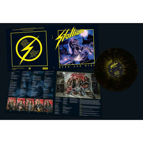 Stallion (11) : Rise And Ride (LP,Album,Reissue)