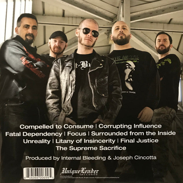 Internal Bleeding : Corrupting Influence (LP,Album)