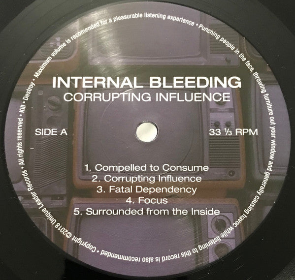 Internal Bleeding : Corrupting Influence (LP,Album)