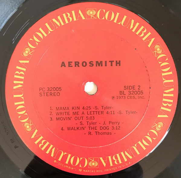 Aerosmith : Aerosmith (LP,Album,Reissue)