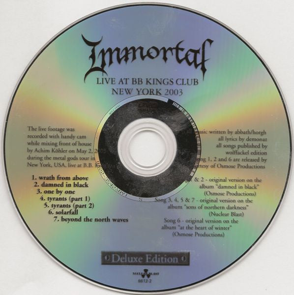 Immortal : Sons Of Northern Darkness (Album)