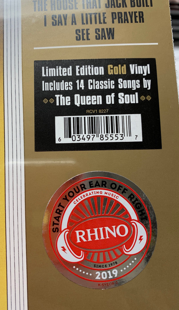 Aretha Franklin : Aretha's Gold (LP,Compilation,Limited Edition,Reissue)