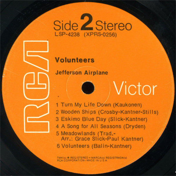 Jefferson Airplane : Volunteers (LP,Album)