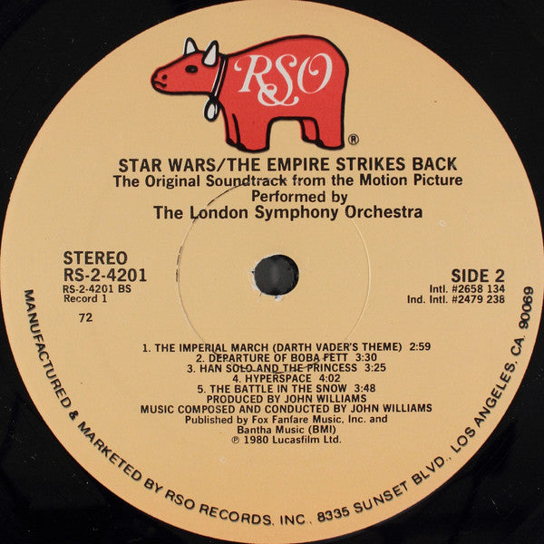 John Williams (4), London Symphony Orchestra, The : Star Wars / The Empire Strikes Back (LP,Album)