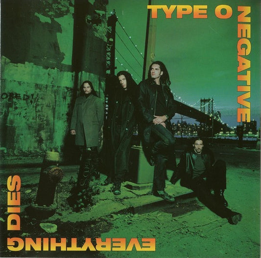 Type O Negative : Everything Dies (Single,Promo)