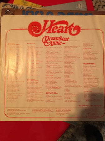 Heart : Dreamboat Annie (LP,Album)