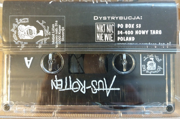 Aus-Rotten : Live At MNKZ, Slovenija May 17th 1996 ()