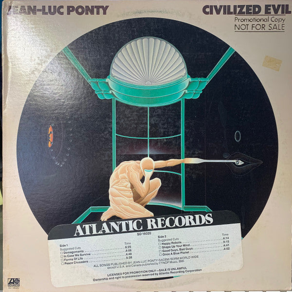 Jean-Luc Ponty : Civilized Evil (LP,Album)
