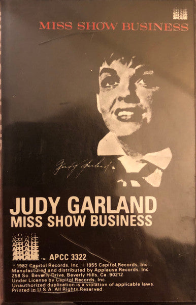 Judy Garland : Miss Show Business (Album,Reissue)