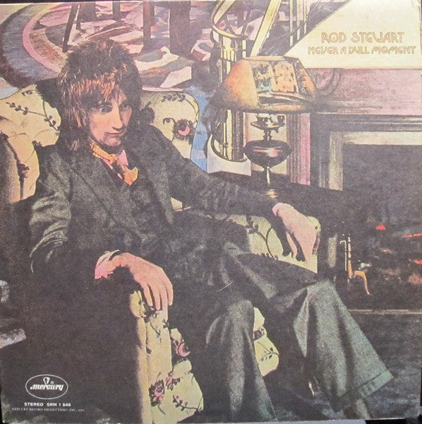 Rod Stewart : Never A Dull Moment (LP,Album,Stereo)