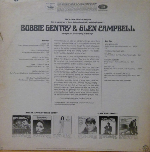 Bobbie Gentry And Glen Campbell : Bobbie Gentry & Glen Campbell (LP,Album)