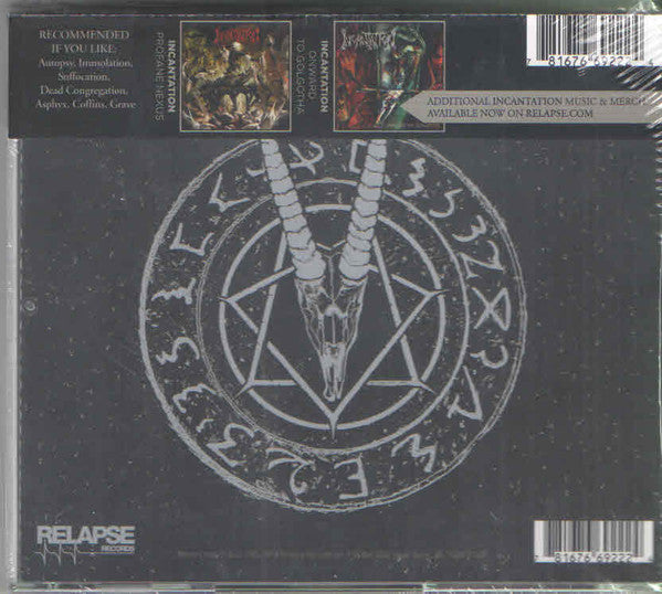 Incantation : Upon The Throne Of Apocalypse (CD, Album, RE)