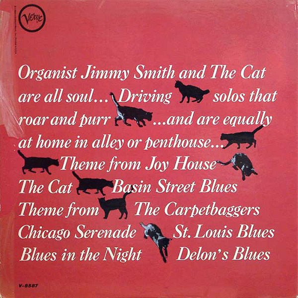 Jimmy Smith : The Cat (LP,Album,Mono)