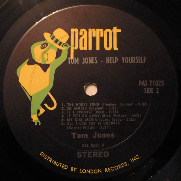 Tom Jones : Help Yourself (LP,Album)