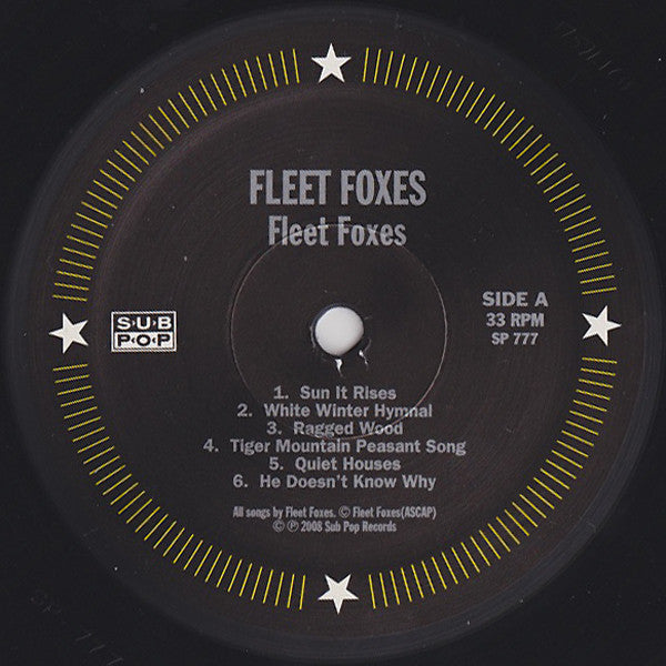 Fleet Foxes : Fleet Foxes (LP,Album)