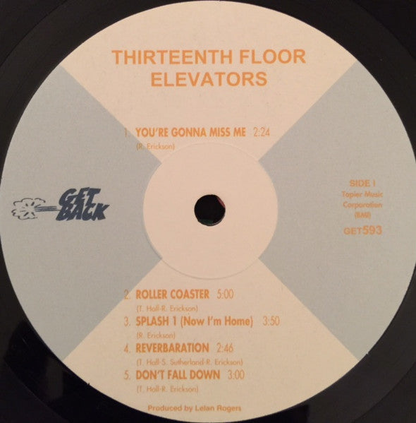 13th Floor Elevators : The Psychedelic Sounds Of The 13th Floor Elevators (LP,Album,Reissue)