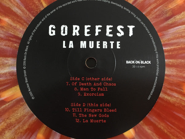 Gorefest : La Muerte (LP,Album,Limited Edition,Reissue)