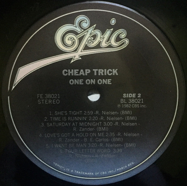 Cheap Trick : One On One (LP,Album)